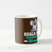 Koala Fied Occupational Therapy Funny Koffiemok (Voorkant rechts)