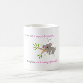 Koala-field NAP Expert-tweetalige Schattigee slape Koffiemok