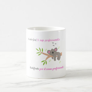 Koala-field NAP Expert-tweetalige Schattigee slape Koffiemok
