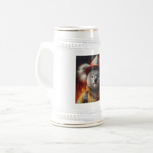 Koala Firefighter Bierpul (Voorkant links)