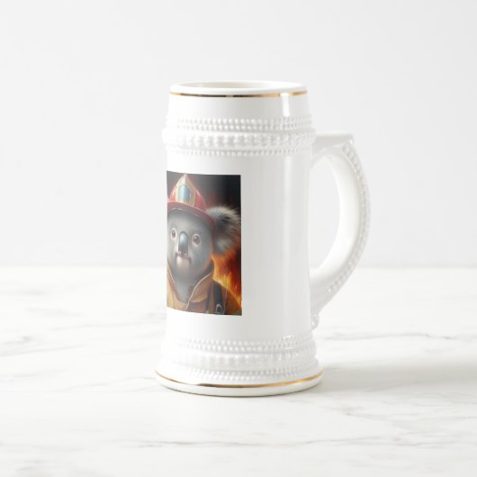 Koala Firefighter Bierpul (Voorkant rechts)