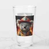 Koala Firefighter Glas (Achterkant)