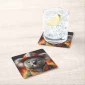 Koala Firefighter Kartonnen Onderzetters (Insitu)