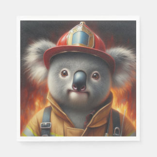 Koala Firefighter Servet