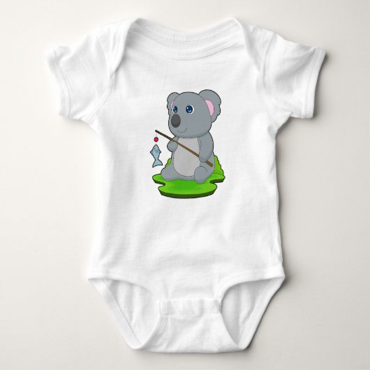 Koala Fisher Fish Gevist Romper (Voorkant)