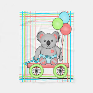 Koala Fleece Blanket Deken