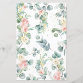 Koala Floral Greenery Baby Predictions and Advice (Achterkant)