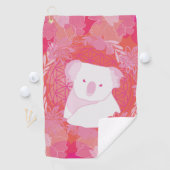 Koala Flower of life Golfhanddoek (Insitu)