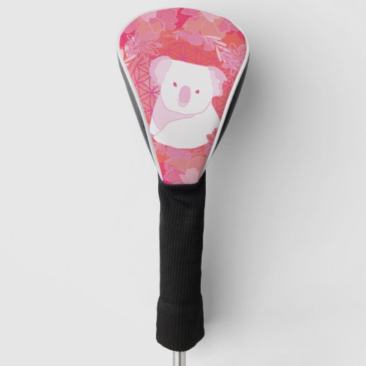 Koala Flower of life Golfheadcover (Voorkant)