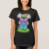 Koala Flower T-shirt (Voorkant)