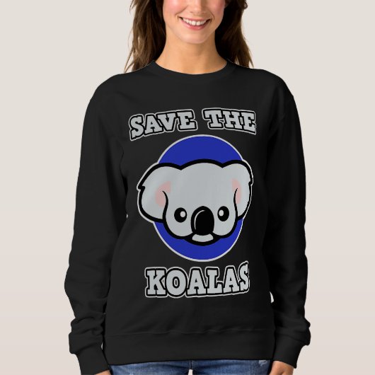Koala for Men and Women Save the Koalas Trui (Voorkant)