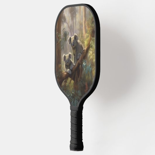Koala Forest Dreams aanpasbaar Pickleball Paddle (Links)