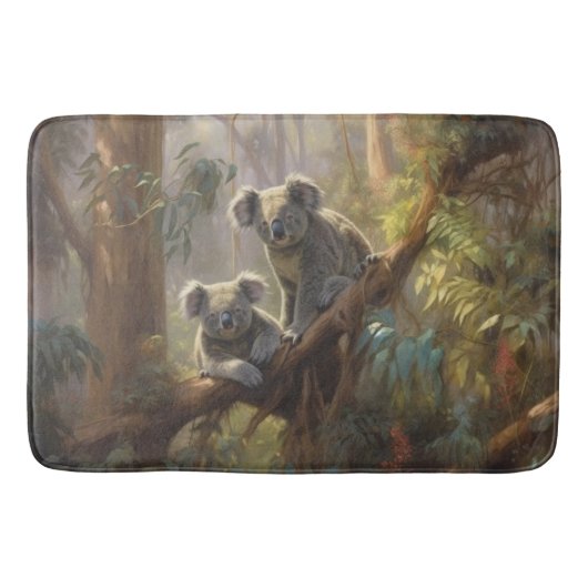 Koala Forest Dreams Badmat (Voorkant)