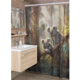 Koala Forest Dreams Douchegordijn