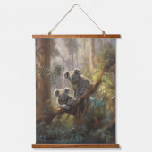 Koala Forest Dreams Hangend Wandkleed (Voorkant)