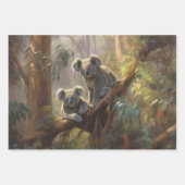 Koala Forest Dreams Inpakpapier Vel (Voorkant 3)