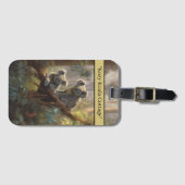 Koala Forest Dreams, op maat Bagagelabel (Voorkant (horizontaal))