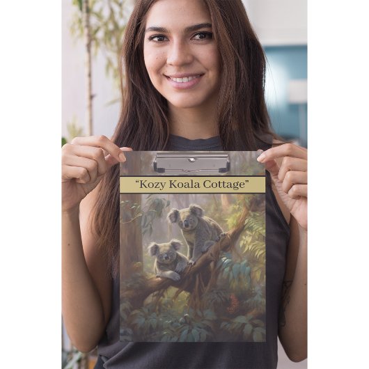 Koala Forest Dreams, op maat Klembord