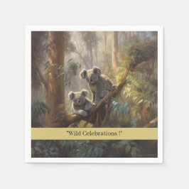 Koala Forest Dreams, op maat Servet