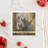Koala Forest Dreams, op maat Servet (Insitu)