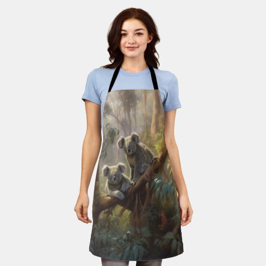 Koala Forest Dreams Schort (Gedragen)