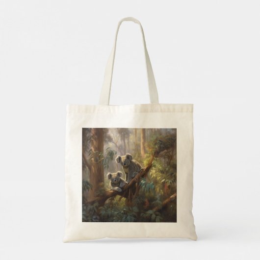 Koala Forest Dreams Tote Bag (Achterkant)