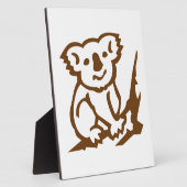 Koala Fotoplaat (Zijkant)