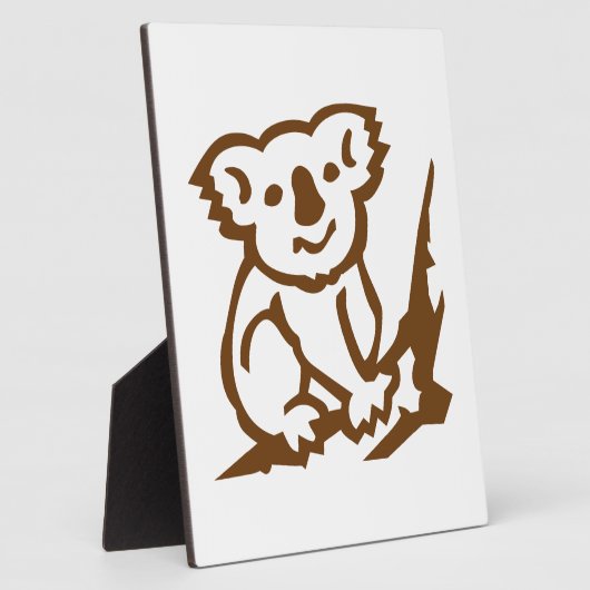 Koala Fotoplaat (Zijkant)