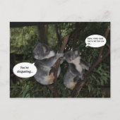 Koala fun briefkaart (Voorkant)