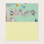 Koala Funny Merry Kerstmis van ons allemaal Kaart  (Binnenkant ongevouwen)