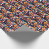 Koala Game Show Host Cadeaupapier (Hoek)