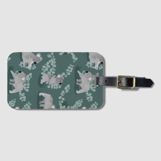 Koala Gathering Bagagelabel (Voorkant (horizontaal))