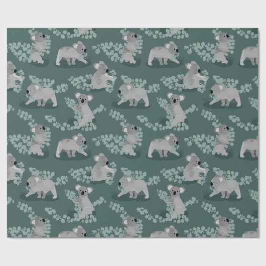 Koala Gathering Cadeaupapier (Vlak)