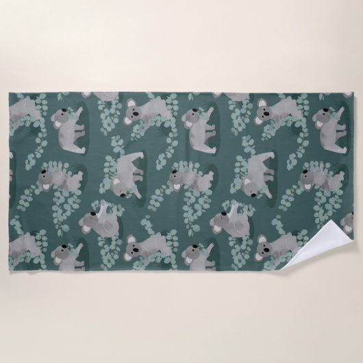 Koala Gathering Strandlaken (Voorkant)