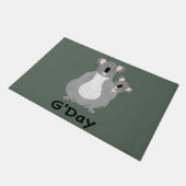Koala G'Day deurmat (Schuin)