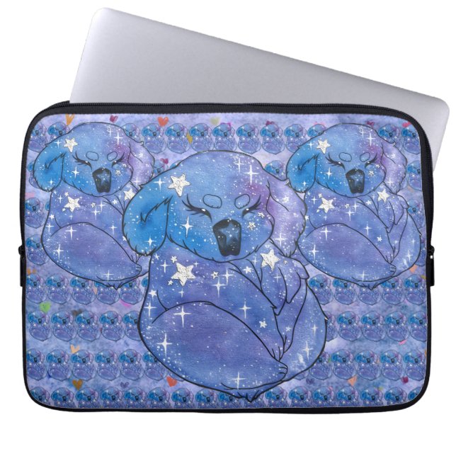 Koala genaamd Seven Laptop Sleeve (Voorkant)