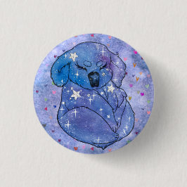 Koala genaamd Seven Ronde Button 3,2 Cm