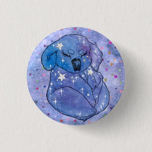 Koala genaamd Seven Ronde Button 3,2 Cm (Voorkant)