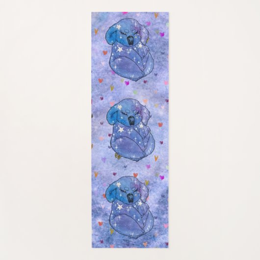 Koala genaamd Seven Yogamat (Voorkant)