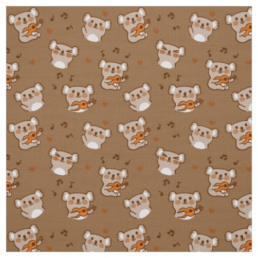 Koala gitaar spelend stof (Swatch)