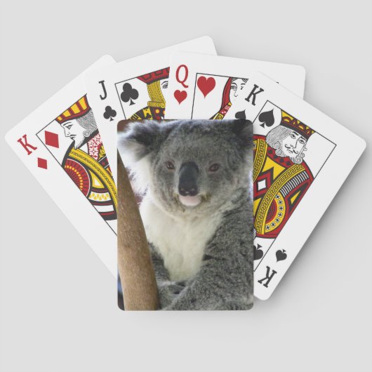 koala glimlach pokerkaarten (Achterkant)