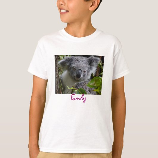 koala glimlach t-shirt (Voorkant)