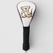 Koala Golf Head-Hoesjes Golfheadcover (Voorkant)