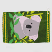 koala golfhanddoek (Horizontaal)