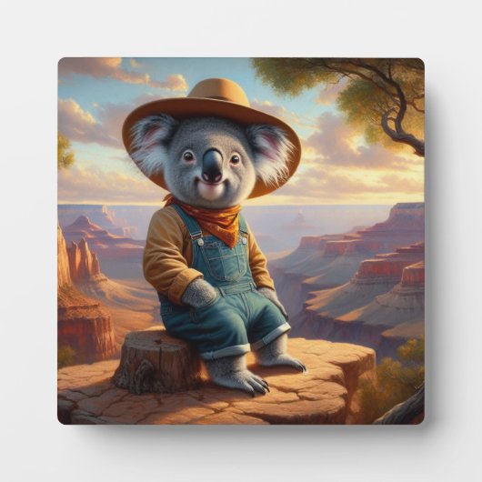 Koala Grand Canyon Fotoplaat (Voorkant)