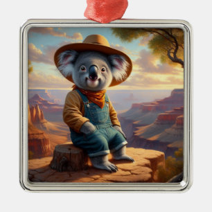 Koala Grand Canyon Metalen Ornament
