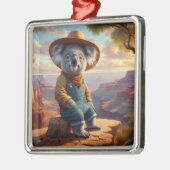 Koala Grand Canyon Metalen Ornament (Links)
