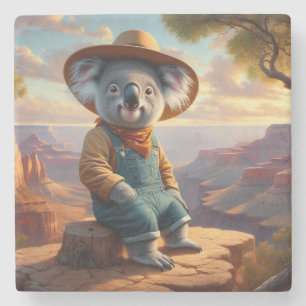 Koala Grand Canyon Stenen Onderzetter