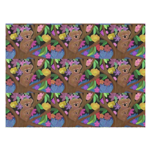 Koala Habitat Table Cloth Tafelkleed (Voorkant (Horizontaal))
