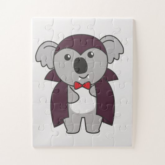 Koala Halloween Cute Devil Kinder Vampire Costume Legpuzzel (Verticaal)
